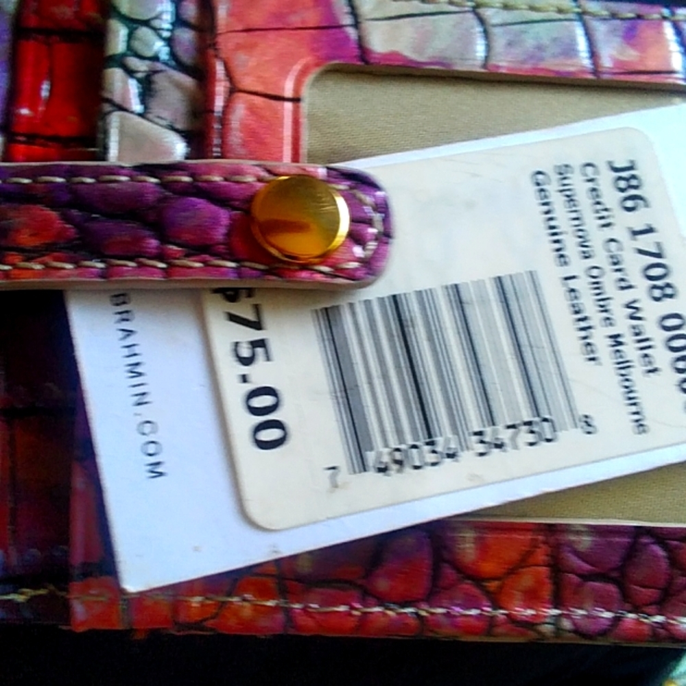 Supernova ombre credit card wallet